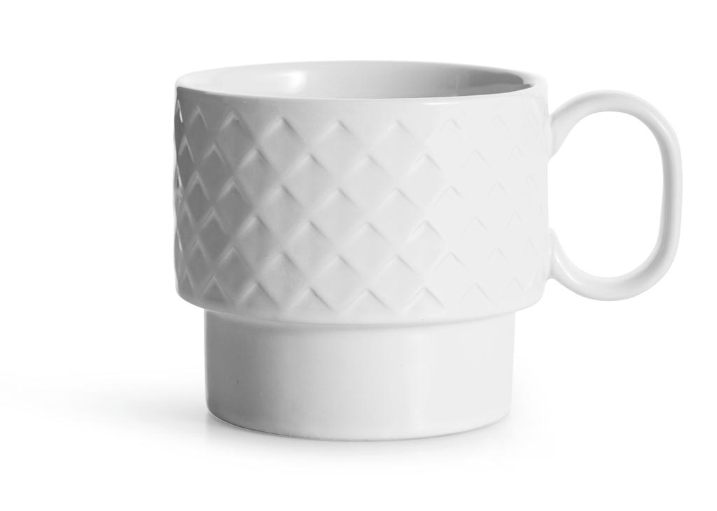 Coffee & More Tea Mug White - Sagaform