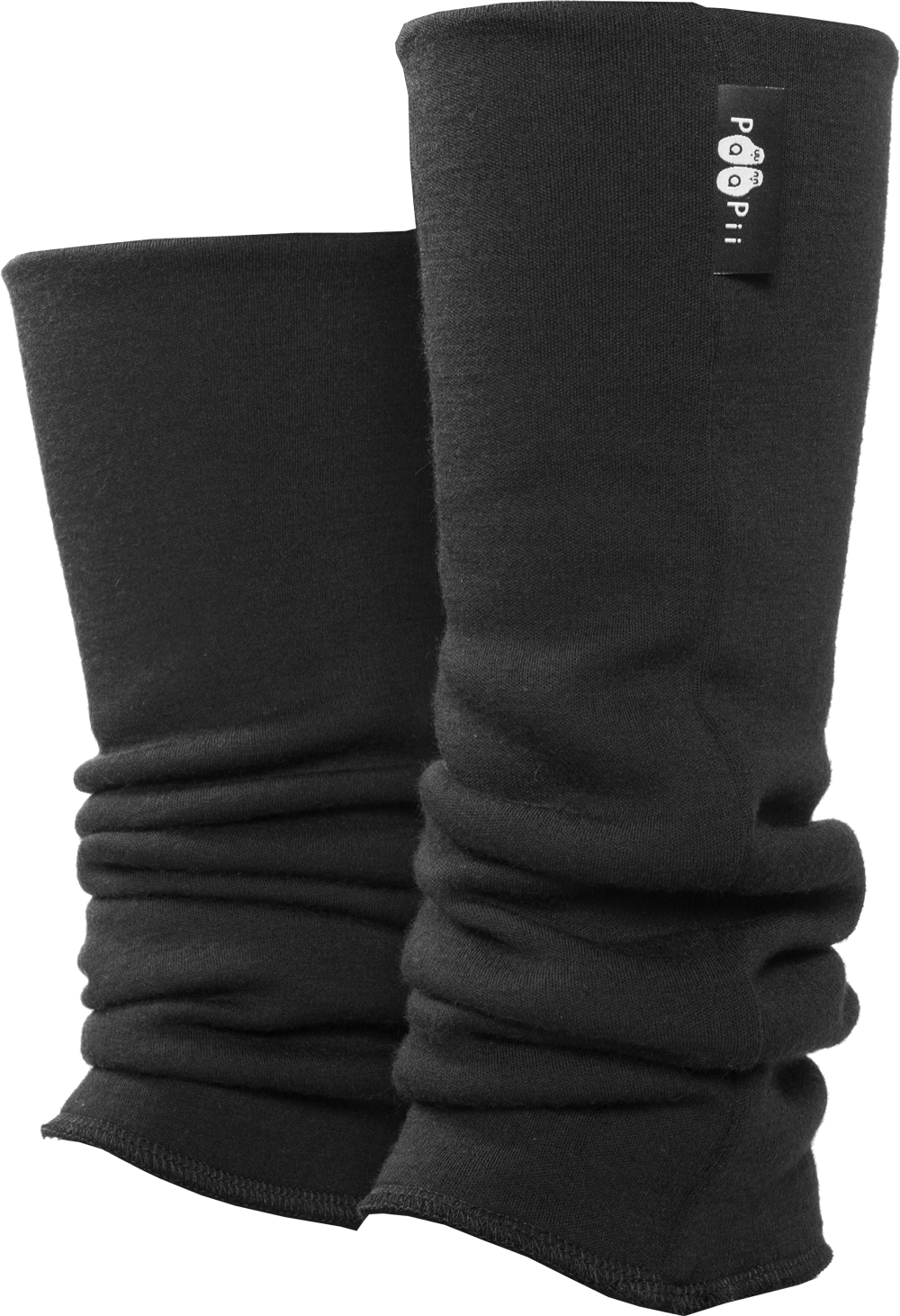 Beenwarmers / Leg Warmers 100% Merinowol Black – Paapii Design