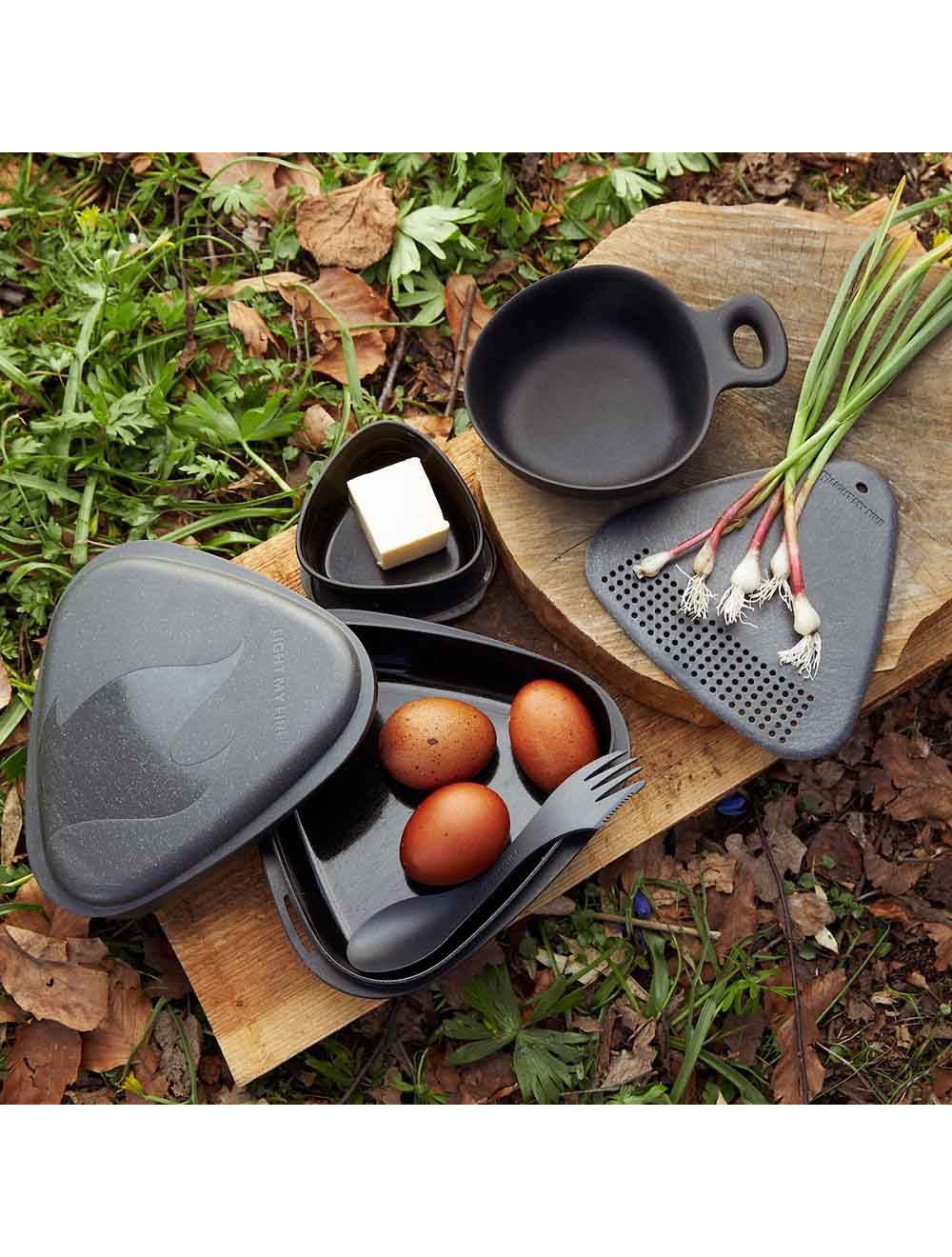 Outdoor Mealkit 8pcs Sandy Green - Light My Fire