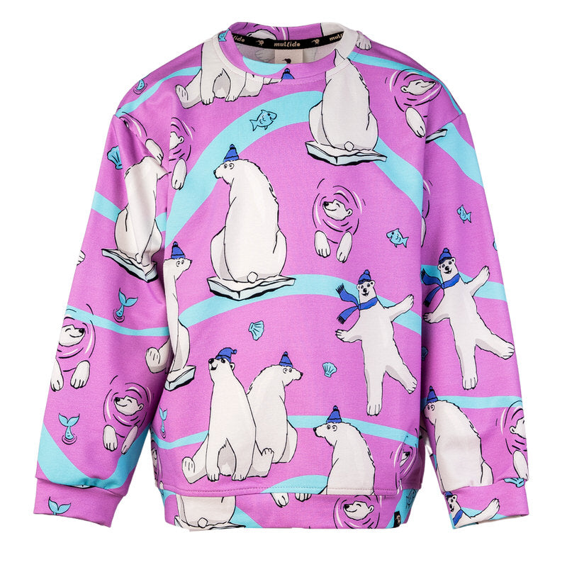 Trui / Sweatshirt Polar Bear Pink - Mullido