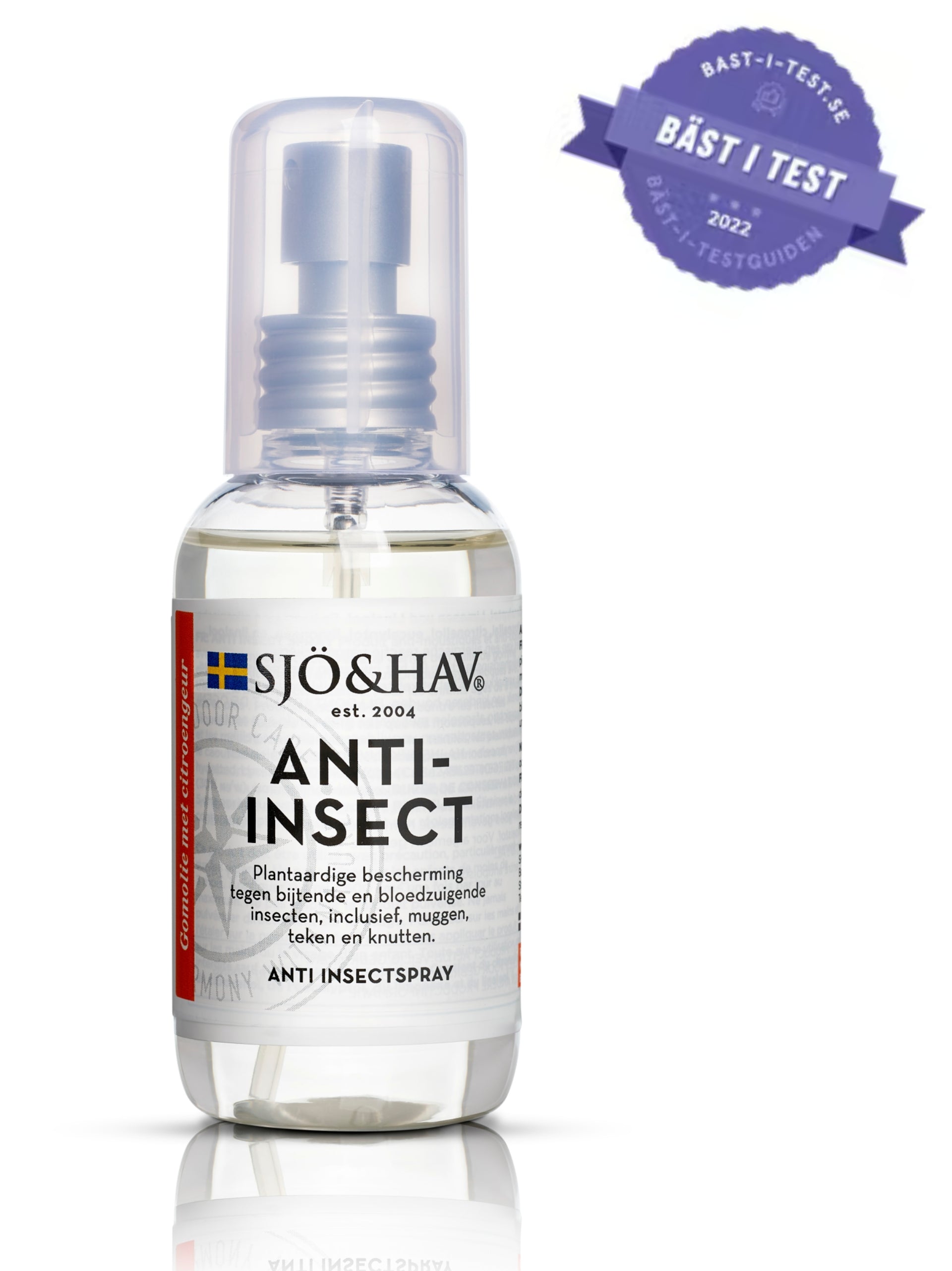 Sjö&Hav Anti-Insect Spray natuurlijke muggen- en tekenwering zonder DEET
