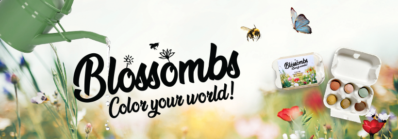 Zaadbommetjes Giftbox Small "Bedankt" - Blossombs