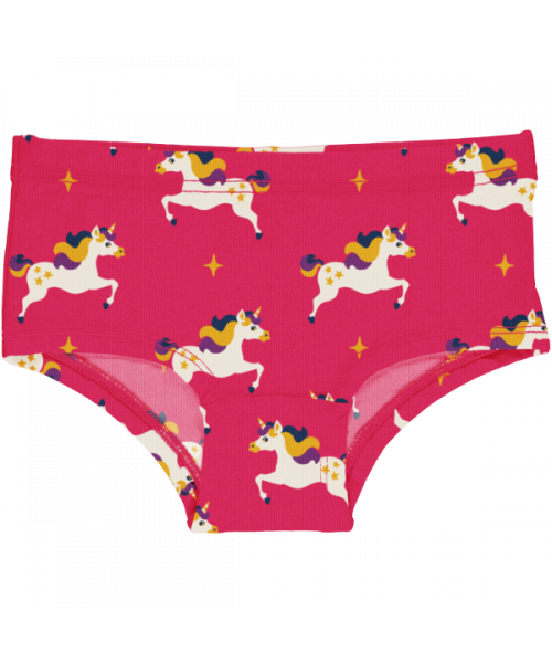 Hipster Briefs Unicorn (donker roze) - Maxomorra