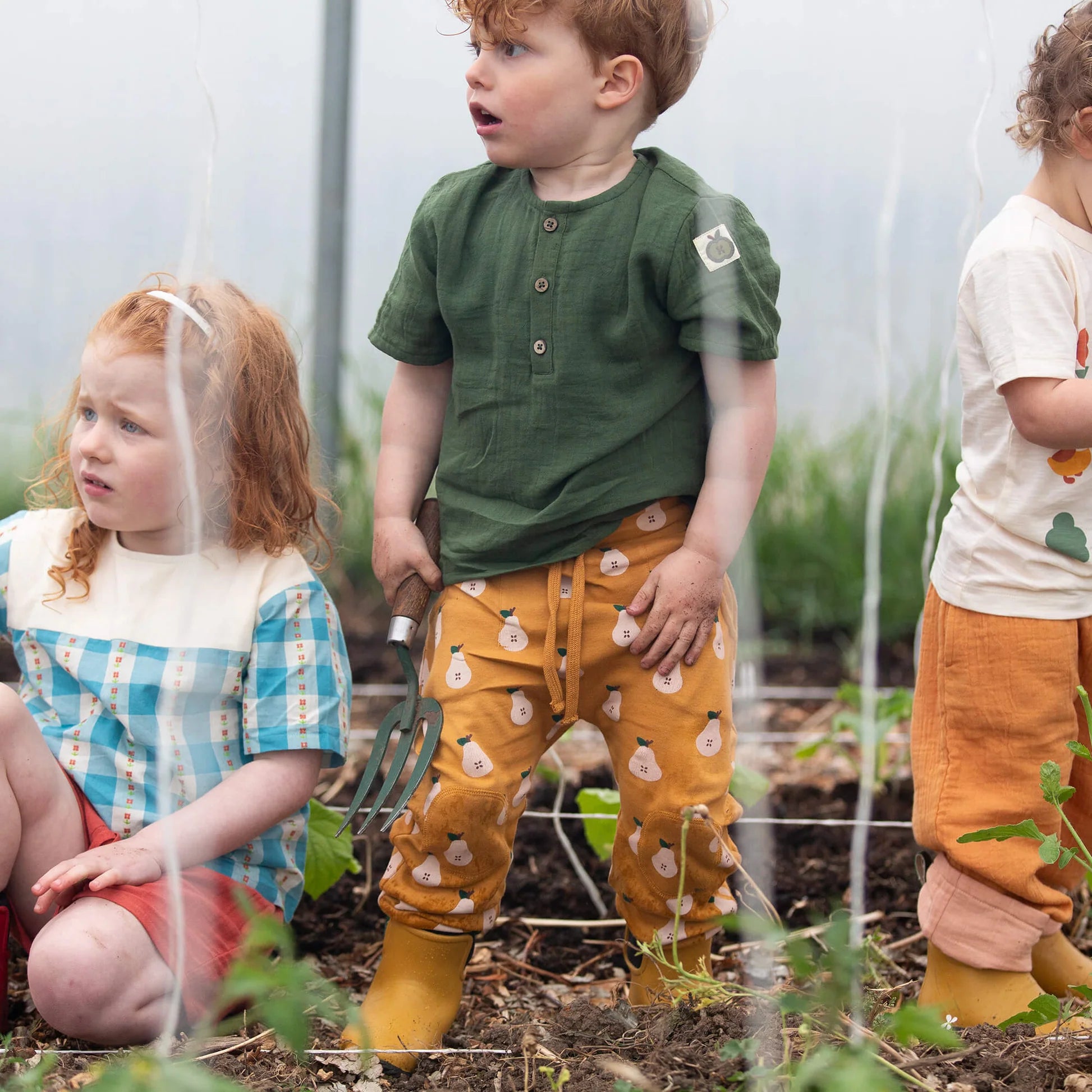 Broek / Comfy Joggers Summer Pears - Little Green Radicals