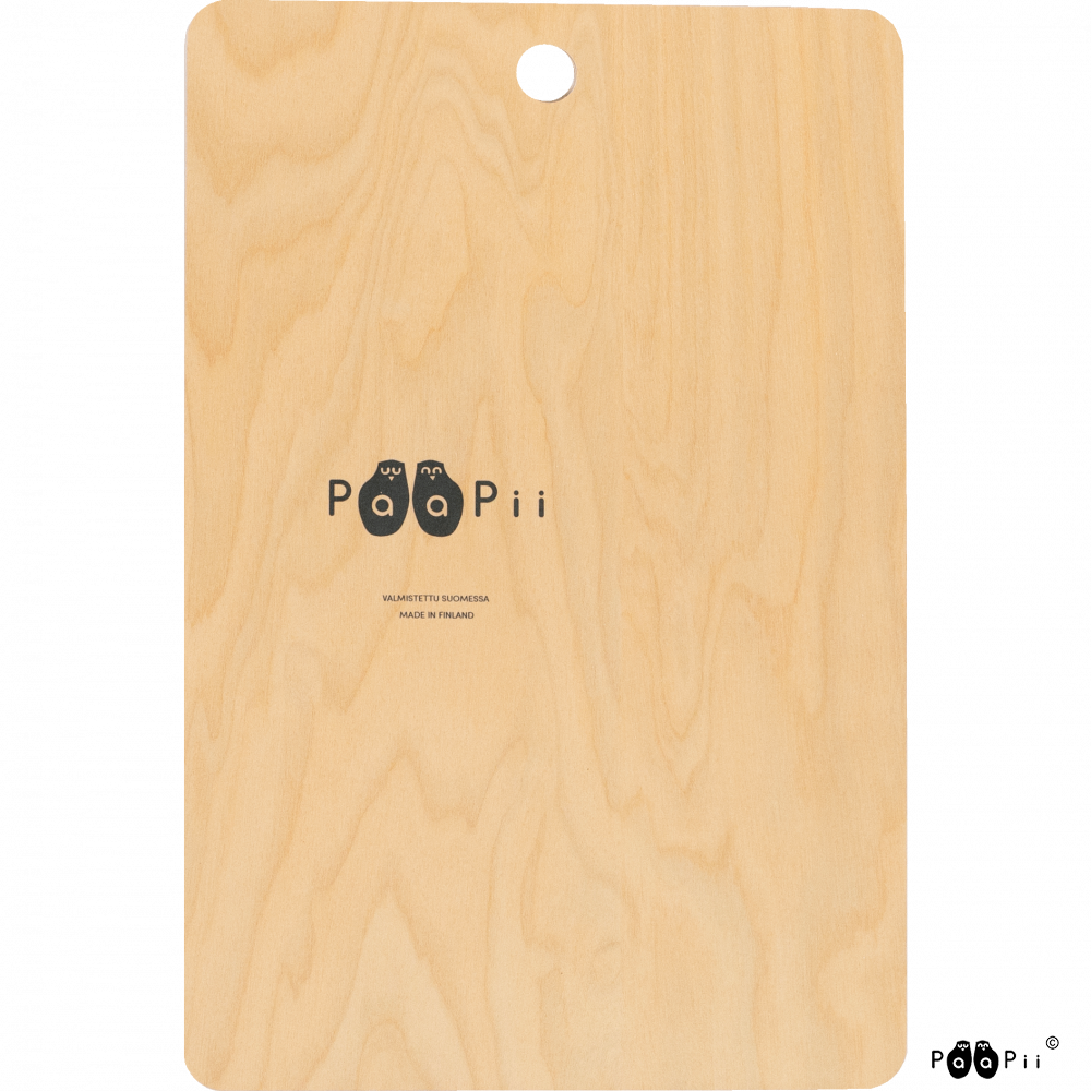 Snijplank Cutting Board Lingonberry Black 30x20cm – Paapii Design