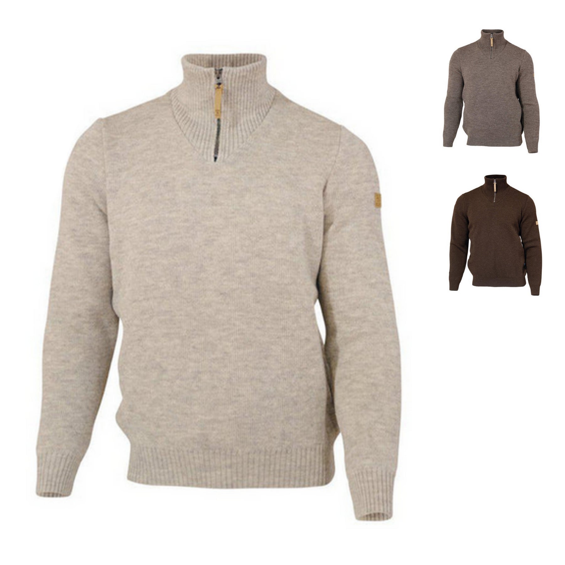 Trui NLS Elm Half Zip - Op bestelling - Ivanhoe of Sweden