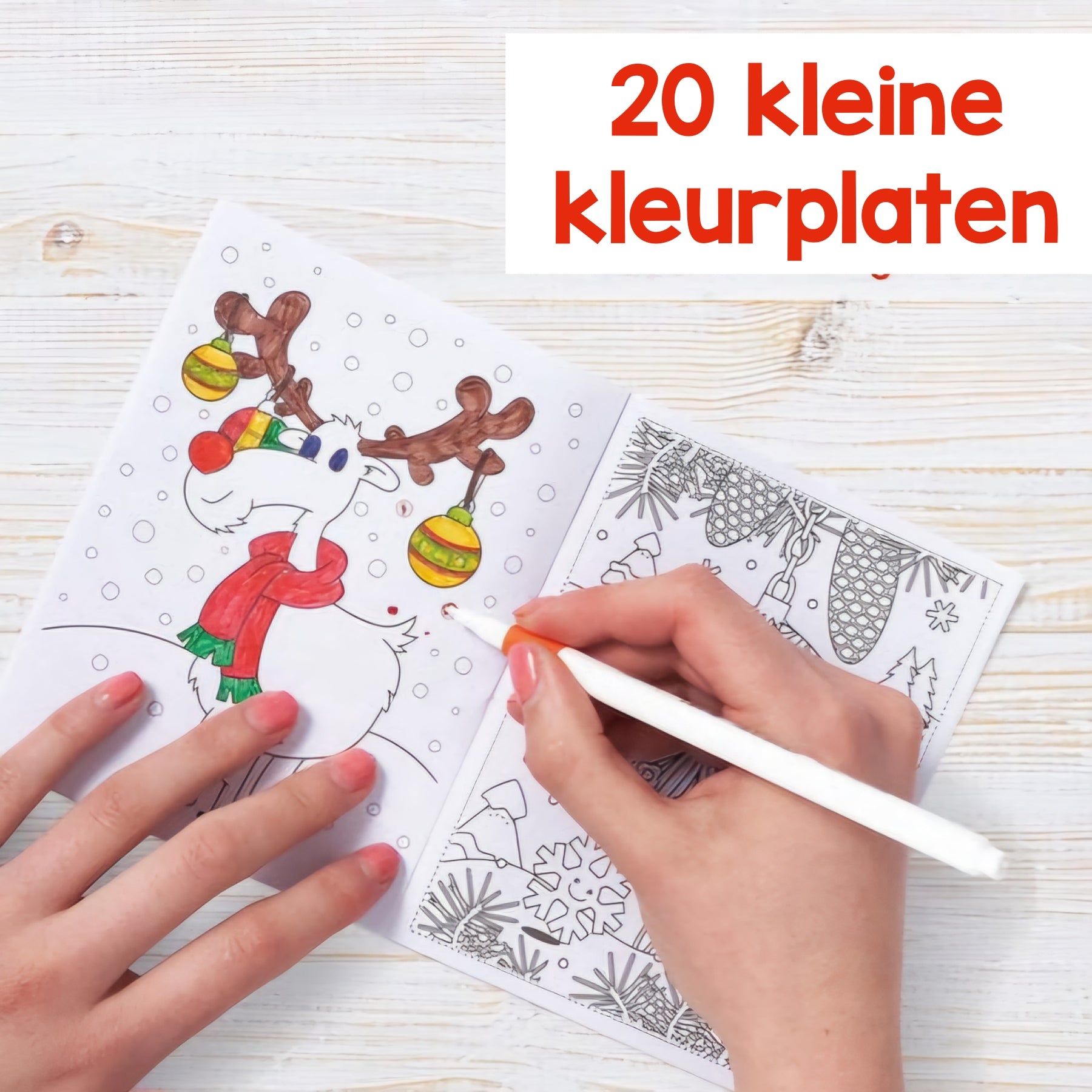 Mini Christmas Colouring Book - Twiddlers