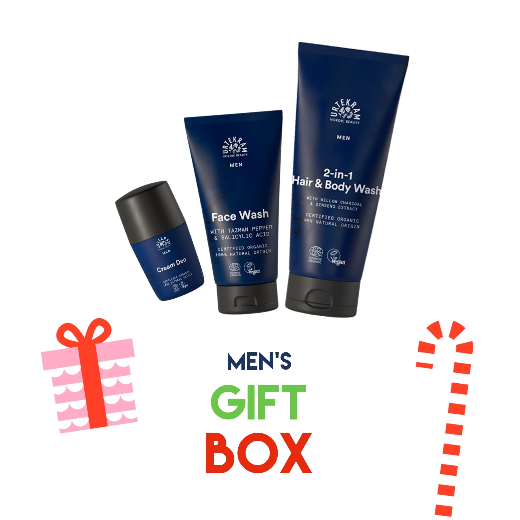 Men Christmas Giftset 3 stuks - Urtekram