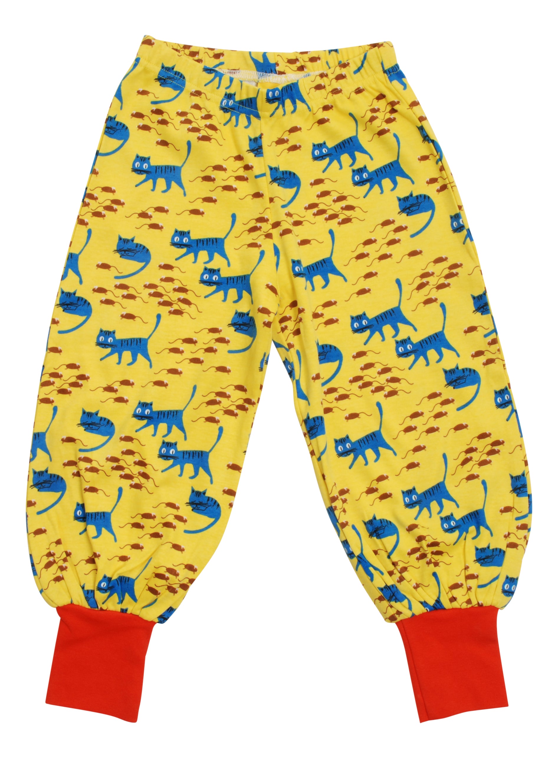 Kids Broek / Baggy Pants Cats Lemon Chrome - Duns Sweden