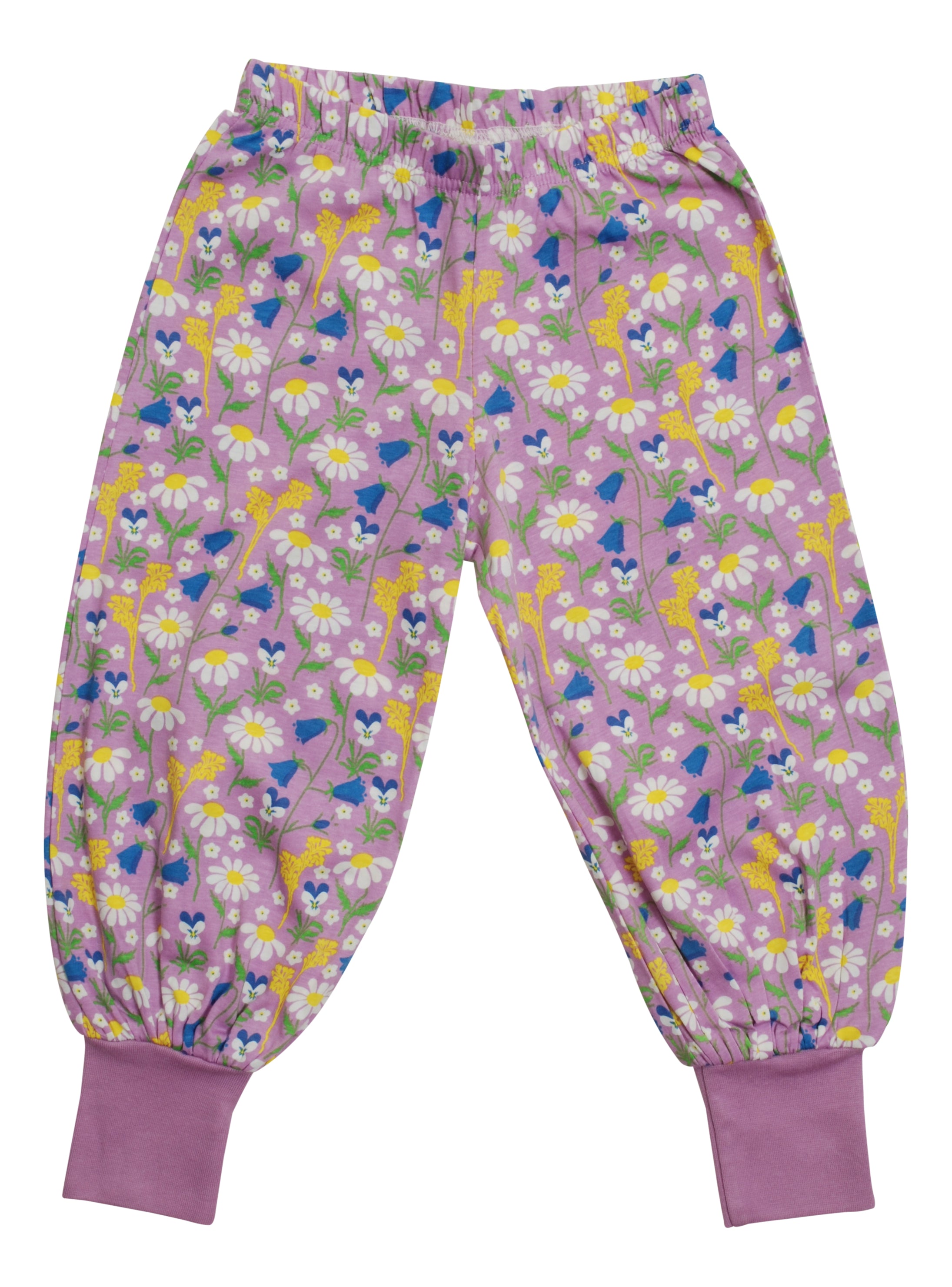 Kids Broek / Baggy Pants Summer Days Violet - Duns Sweden