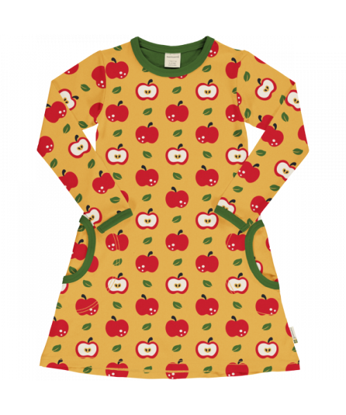 Jurk / Dress LS Apple - Maxomorra