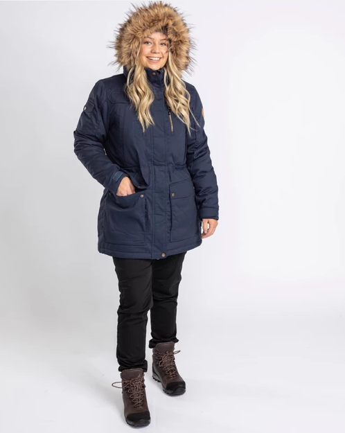 Winterjas Finnveden Winterparka - Women - Dark Marine - Pinewood Outdoor Life