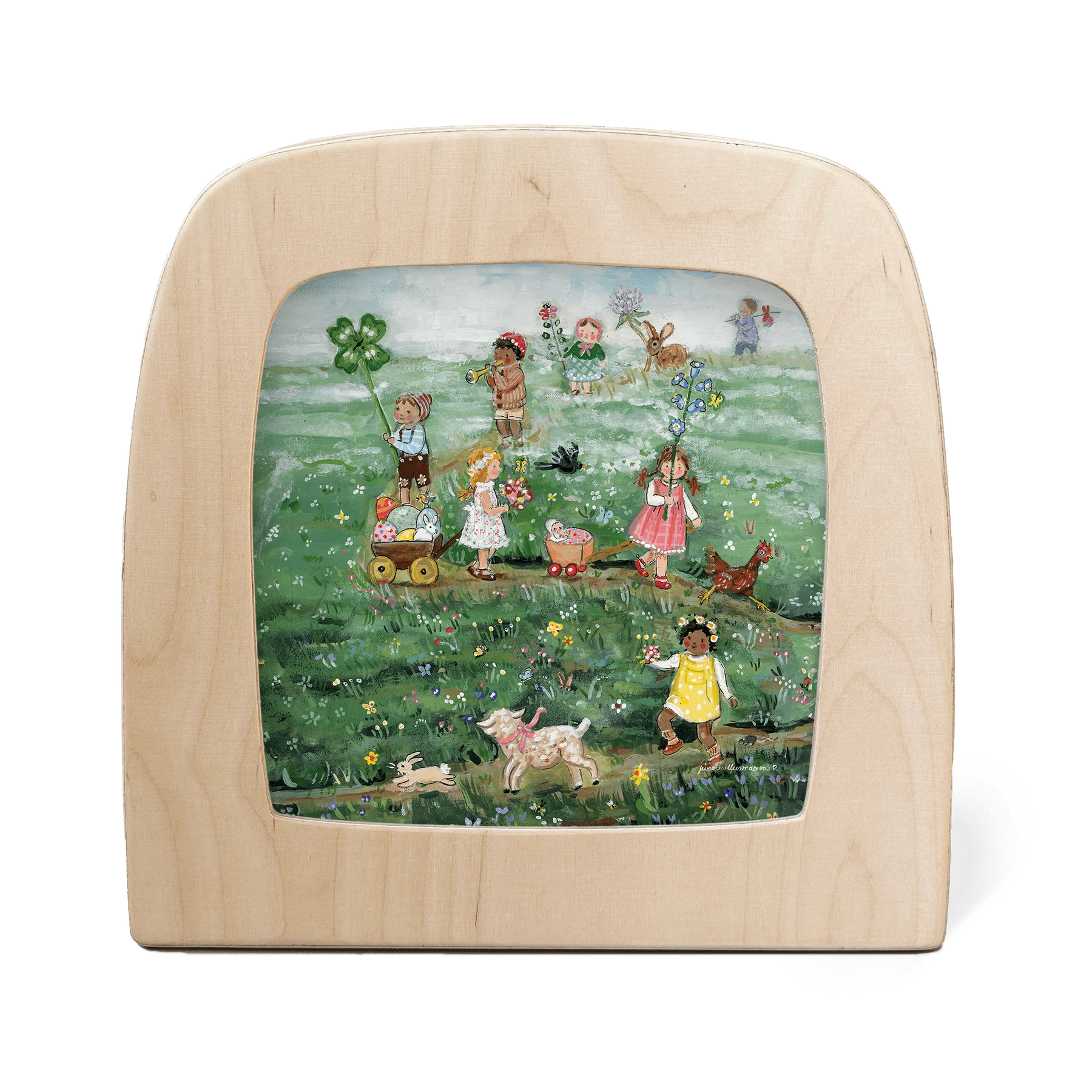 Toverplaat Lenteparade / Spring parade – Gwen's Illustrations