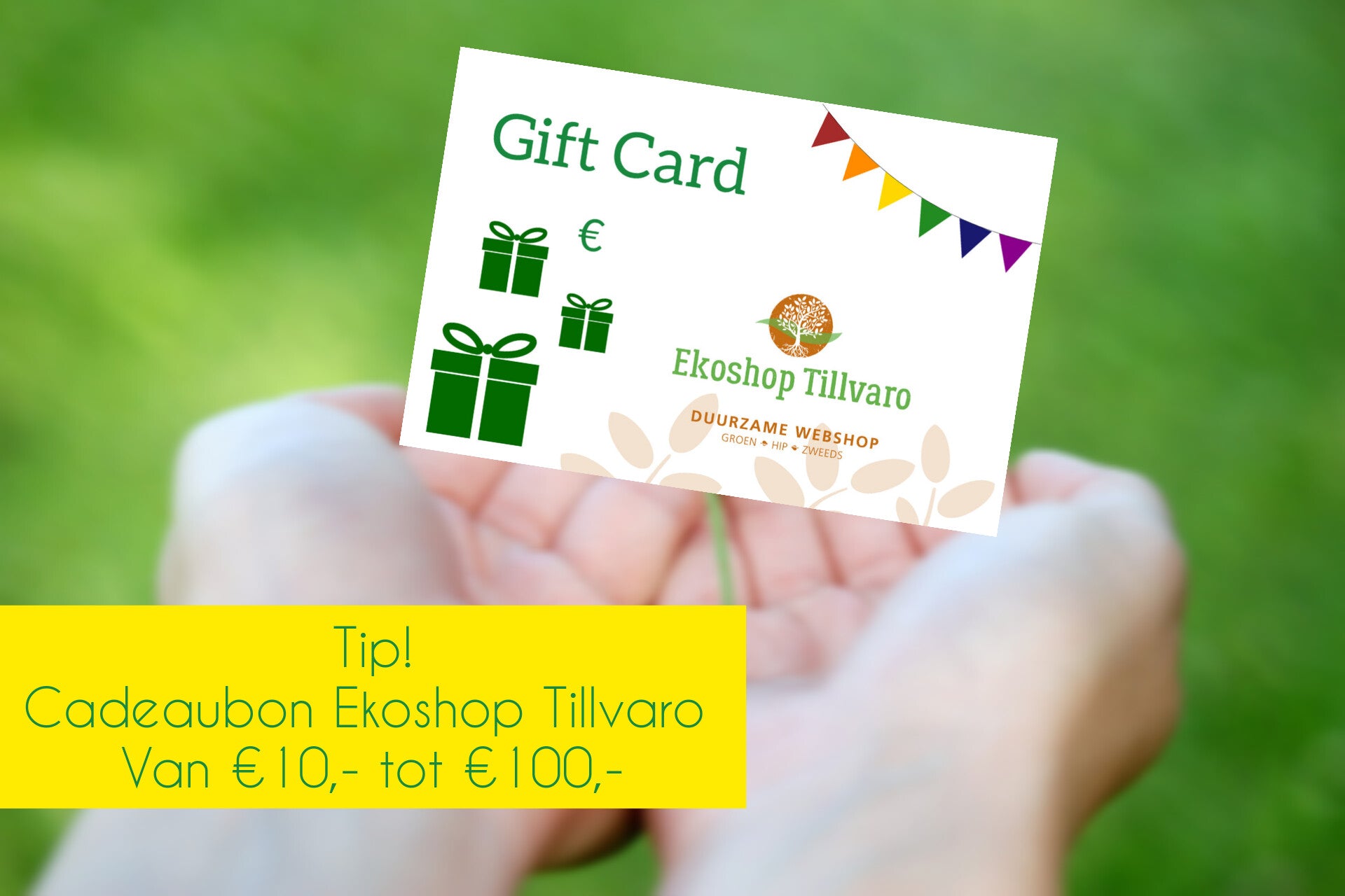 Ekoshop Tillvaro - Cadeaubon / Gift Card -