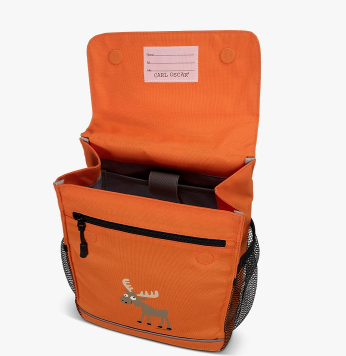 Kids Rugzak Pack n’ Snack™ Backpacks 8 L Moose Orange – Carl Oscar