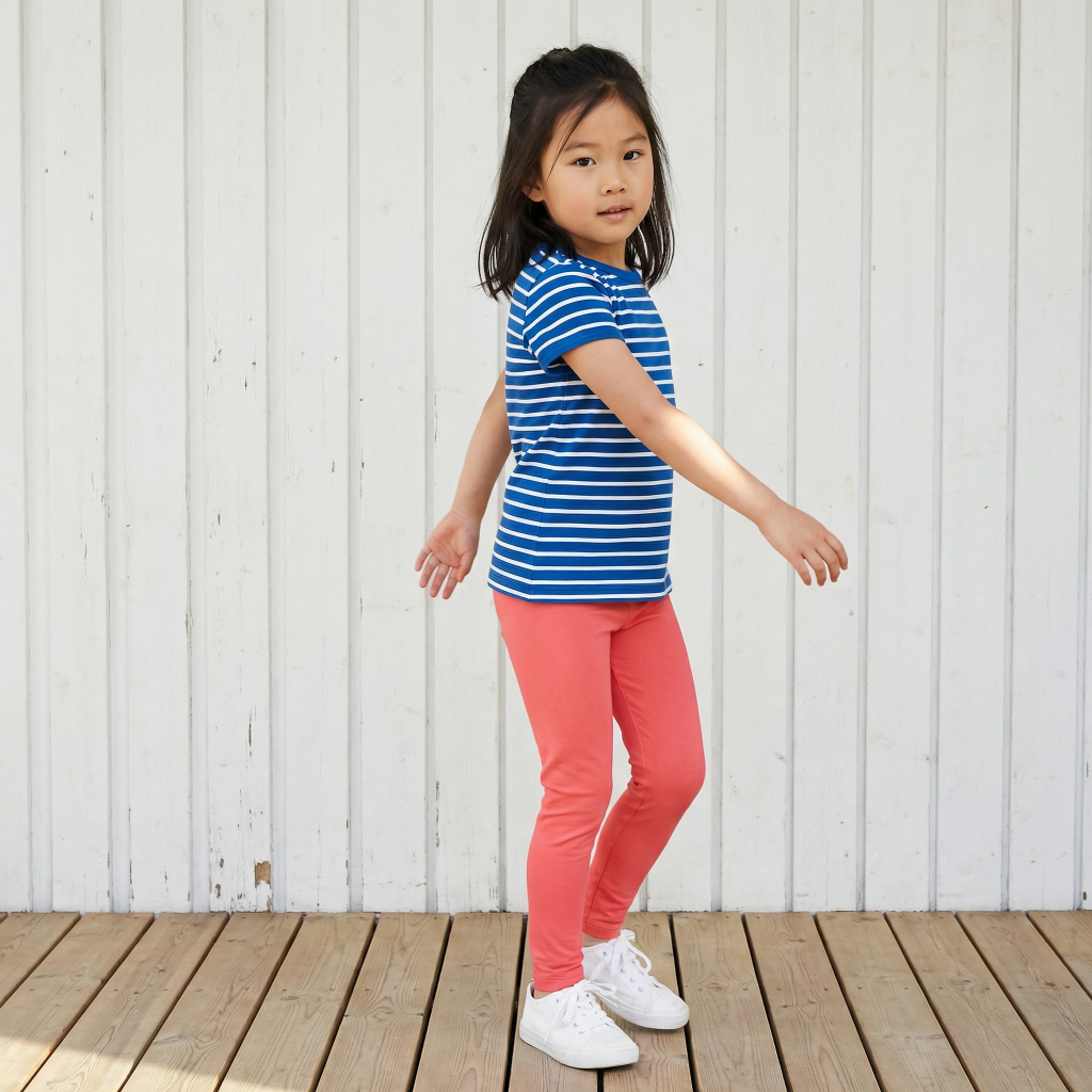 Leggings Solid Red - Maxomorra