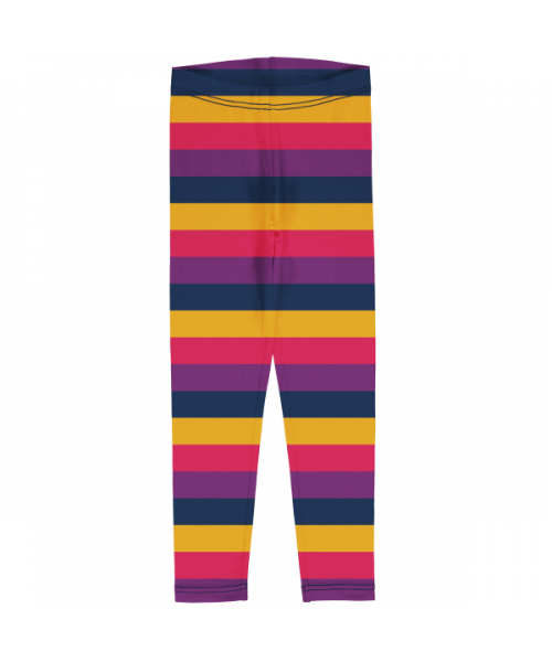 Legging Stripes Purple - Maxomorra