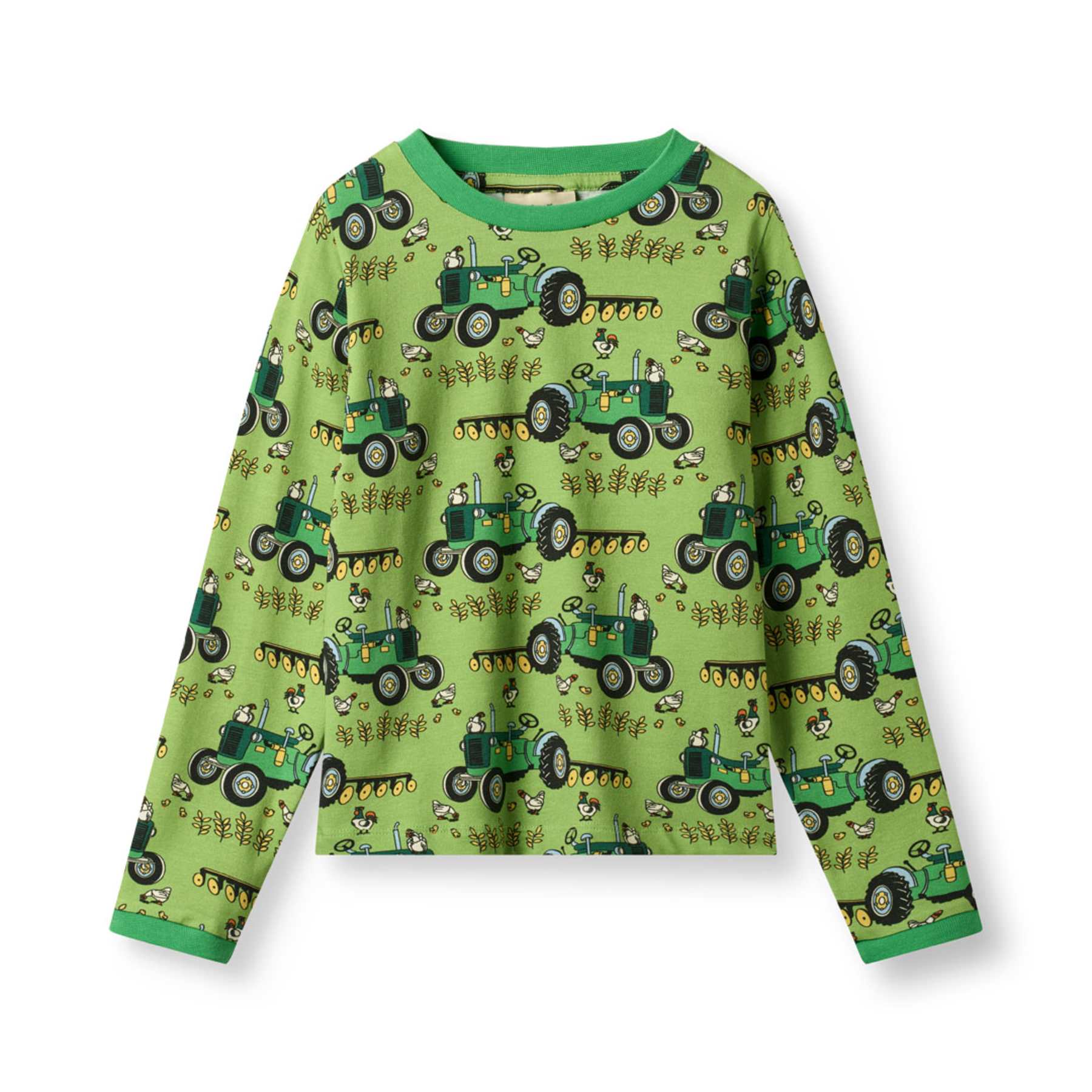 Longsleeve / Elstar long-sleeved top with tractor - Småfolk