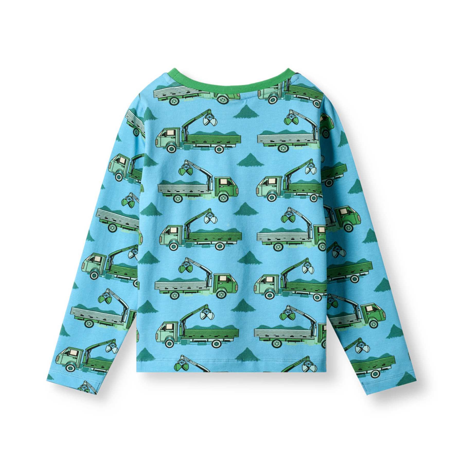 Longsleeve / Elstar long-sleeved top with trucks - Småfolk