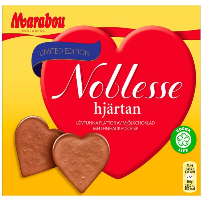 Noblesse Hjärtan Limited Edition - Marabou
