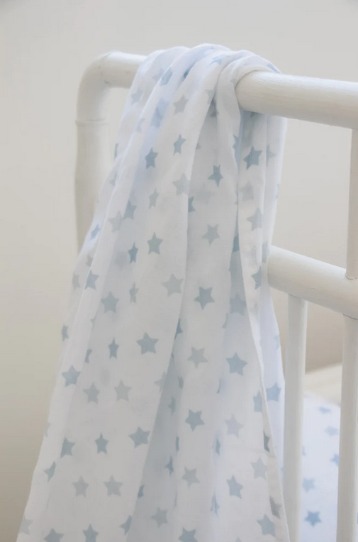 Hydrofiele doek Little Star Blue – Littleheart