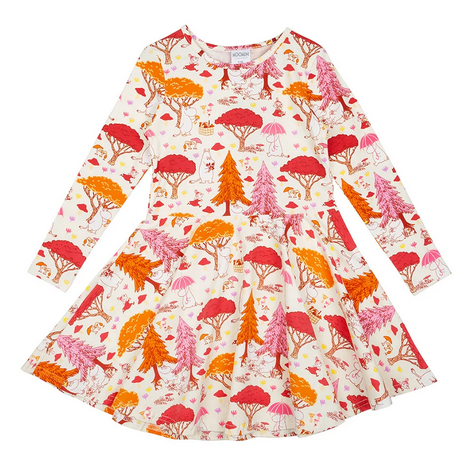 Jurk Field Trip Dress Off-white – Moomin