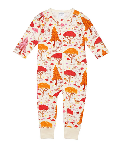 Rompersuit Field Trip Pyjamas Off-white – Moomin