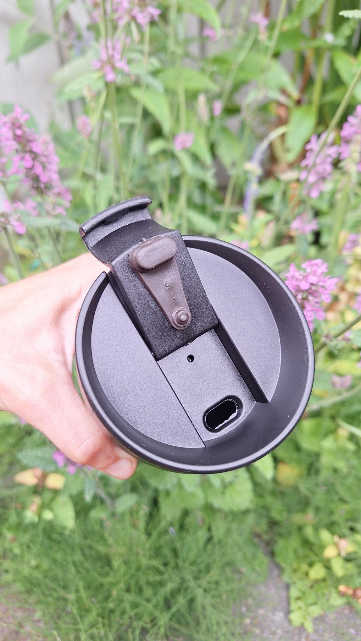 Mug Thermosbeker / Koffiebeker Ohm Black 480 ml - Bodynova