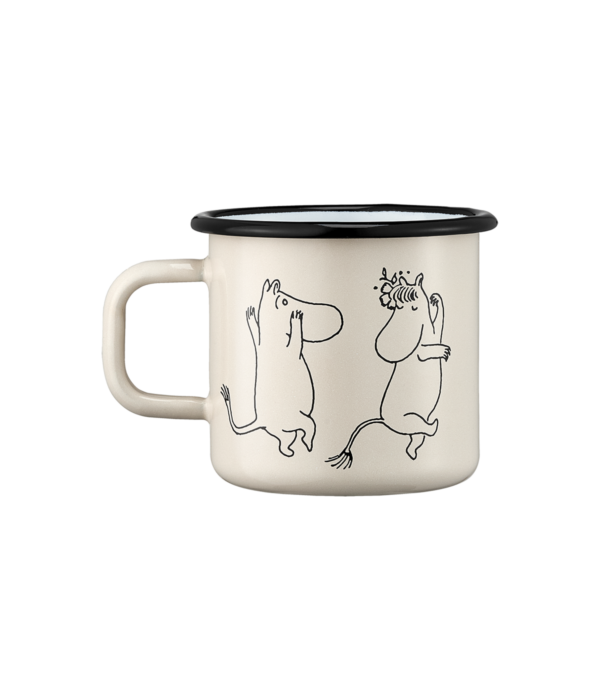 Moomin enamel mug - 80 Years - 3,7dl – Muurla