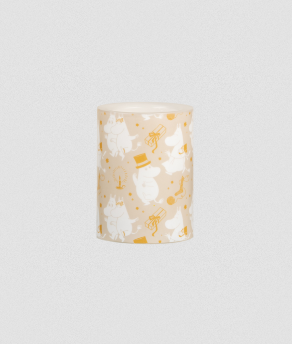 Moomin LED candle Sparkling stars 10cm – Muurla