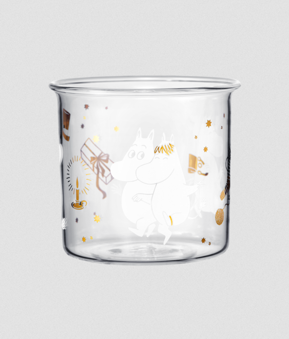 Moomin glass mug Sparkling stars 3,5dl – Muurla