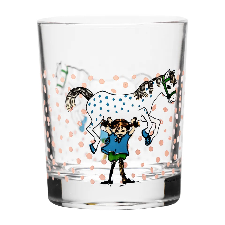 Pippi Langkous Drinking Glass 20 CL – Muurla