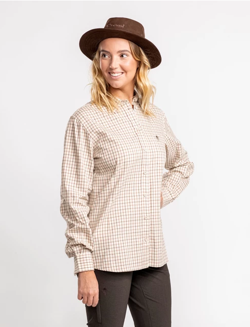 Nydala Grouse Shirt – Women - Off White - Pinewood