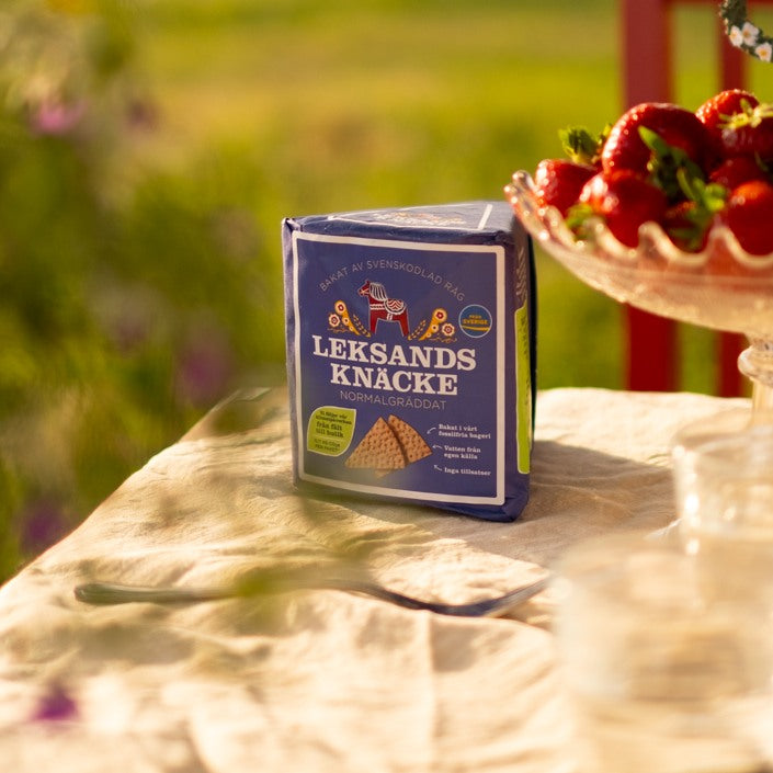 Blauw Driekant opberg blik Knäckebröd – Leksands Knäckebröd