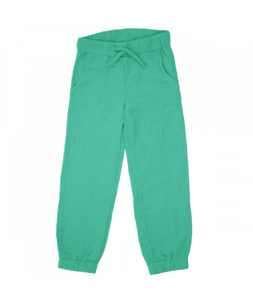 Broek / Pants Muslin Green - Maxomorra