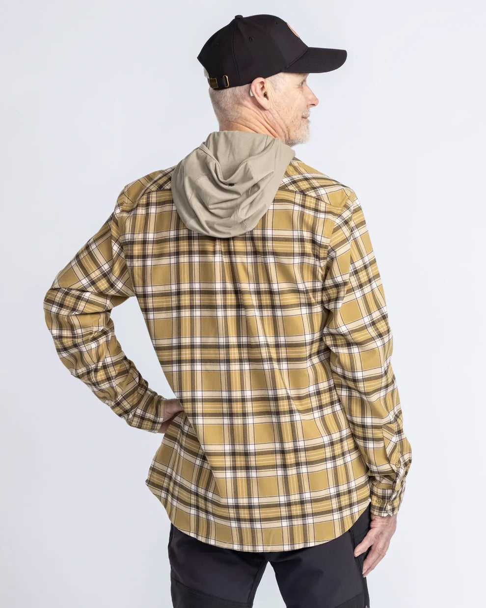 Abisko Hiking Flannel shirt - Men - Golden Hay - Pinewood