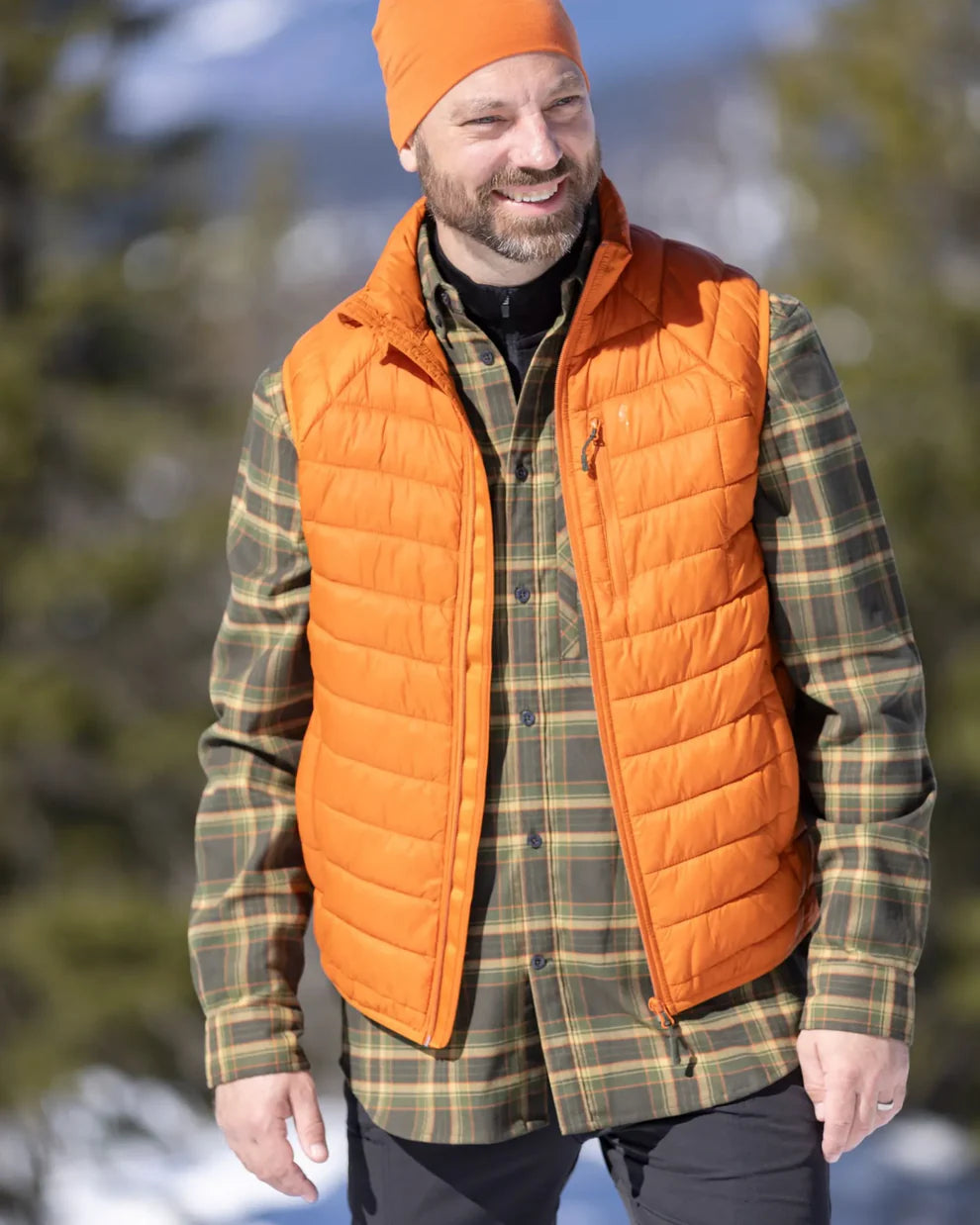 Abisko Hiking Flannel shirt - Men - Moss Green - Pinewood
