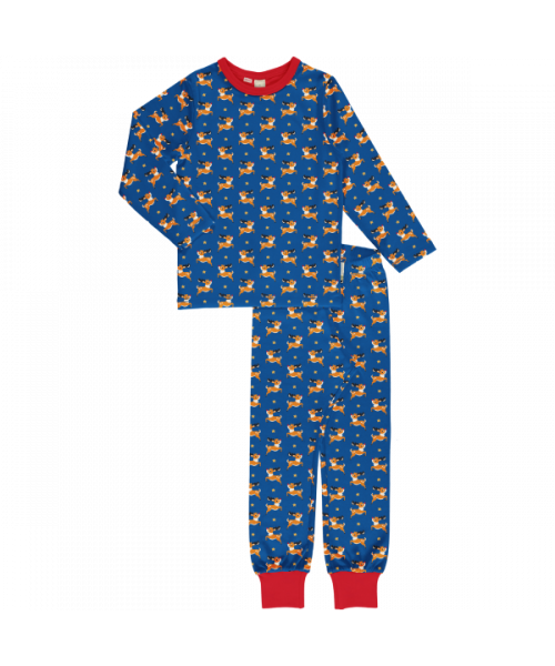 Adult Pyjama Set LS Reindeer - Maxomorra