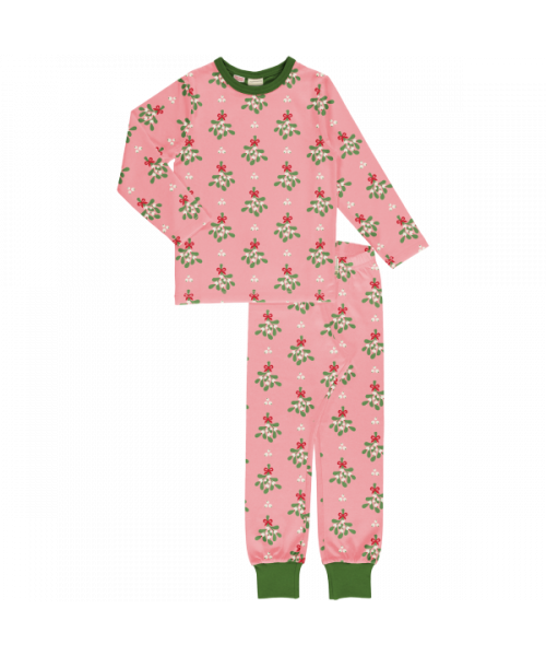 Kids Pyjama Set LS Mistletoe - Maxomorra