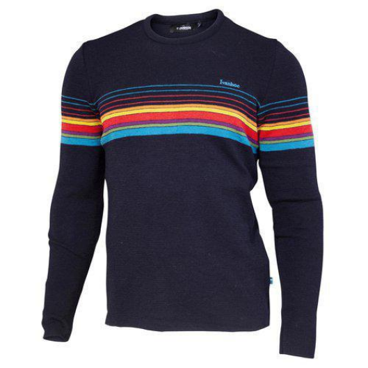 Trui Retro Hang Loose Navy  - Ivanhoe of Sweden