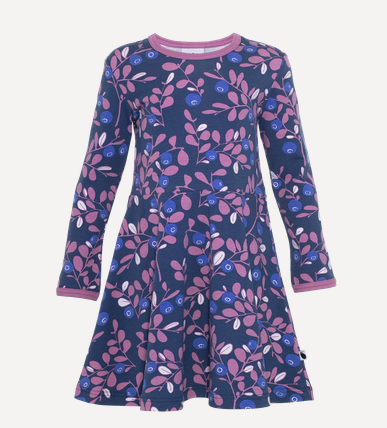 Jurk / SINNA Dress Varpu Blueberry Lilac – Paapii Design