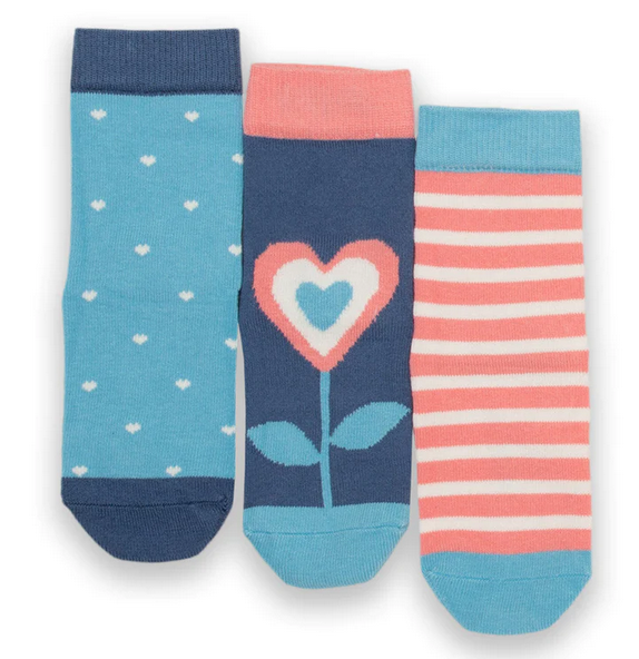 3-Pack Heartful socks - Kite Clothing