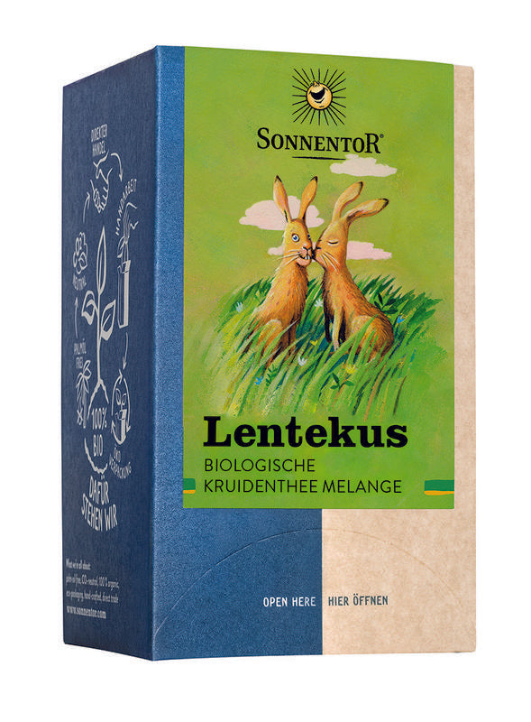 Lentekus Bio Kruidenthee - 18 stuks - SonnentoR