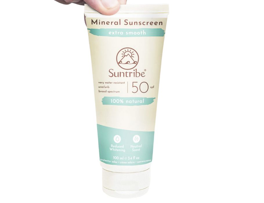 Zonnebrandcrème Mineral Sunscreen Extra Smooth SPF 50 (Vegan) – Suntribe Sweden