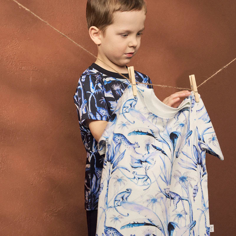 T-shirt Rainforest White – Maia family