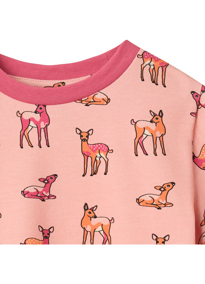 T-shirt Elstar with Deers - Småfolk