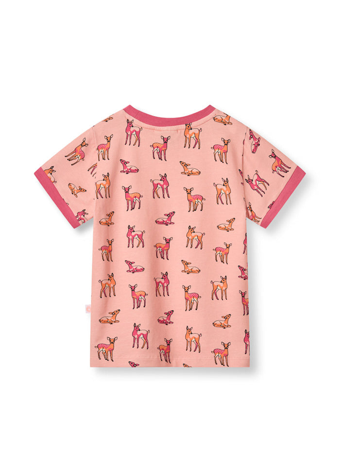 T-shirt Elstar with Deers - Småfolk