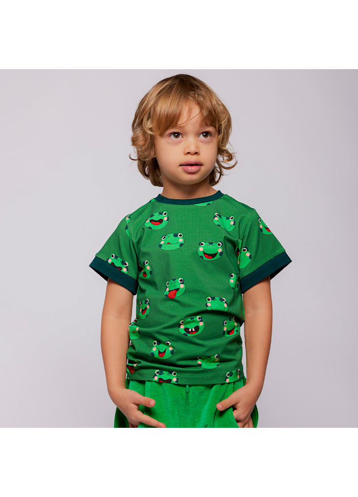 T-shirt Elstar with Frogs - Småfolk