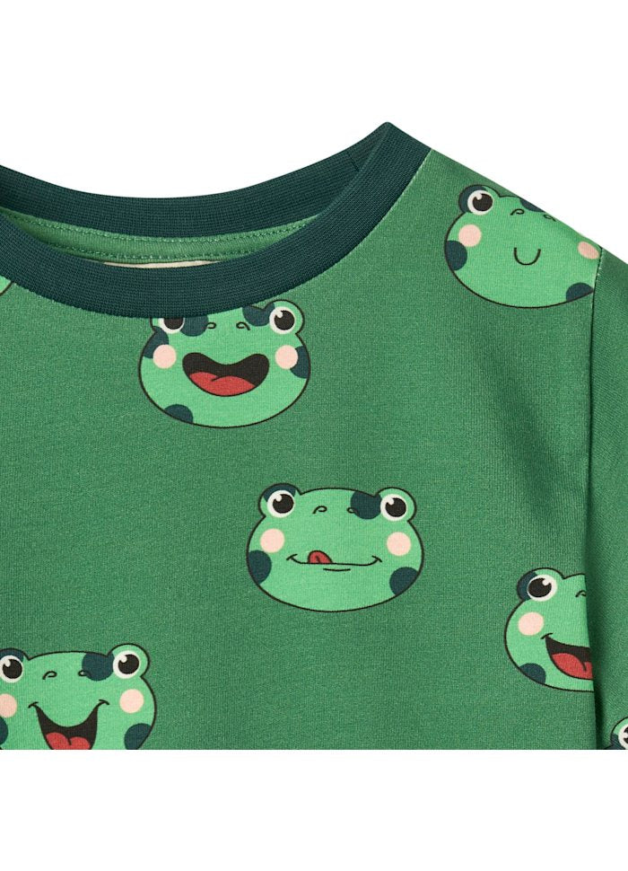 T-shirt Elstar with Frogs - Småfolk