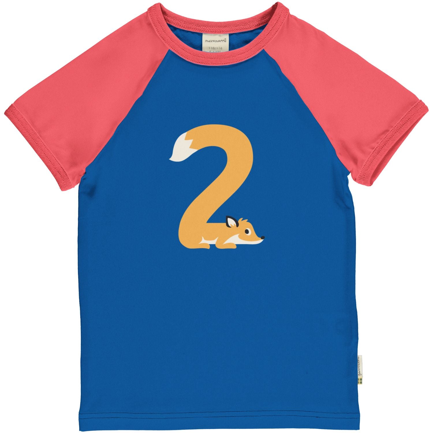 T-shirt / Top SS Raglan Age B02 - Maxomorra